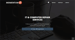Desktop Screenshot of momentumit.co.uk